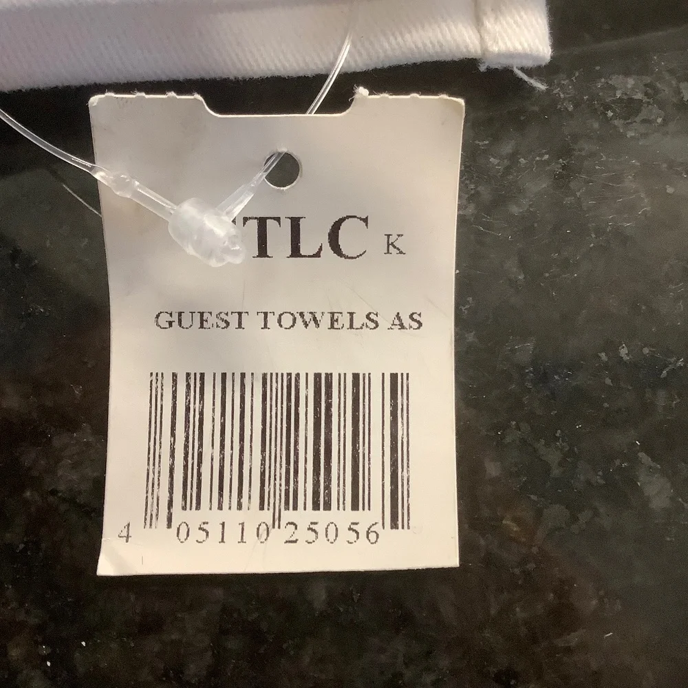 Botanical Hand Painted Guest Towel